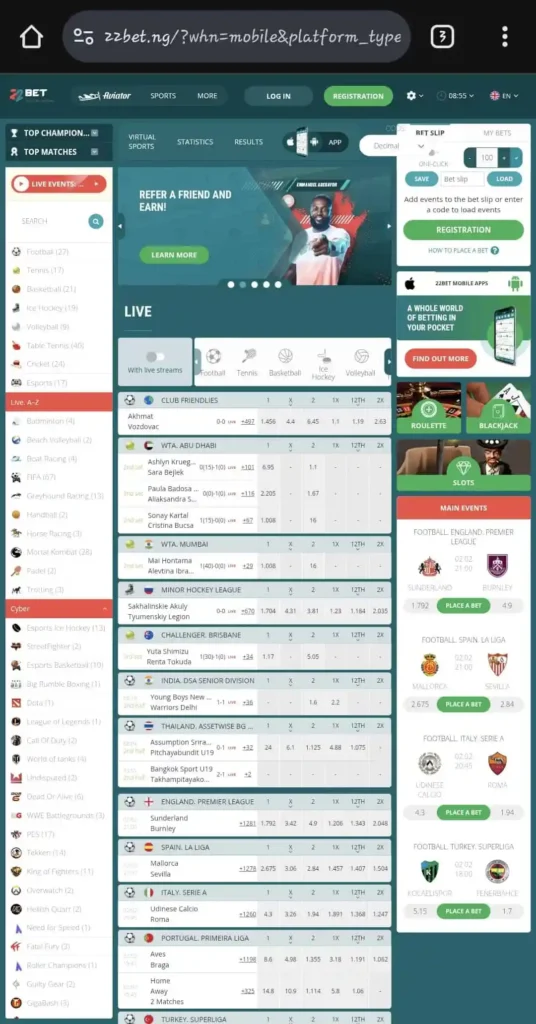 22bet mobile website