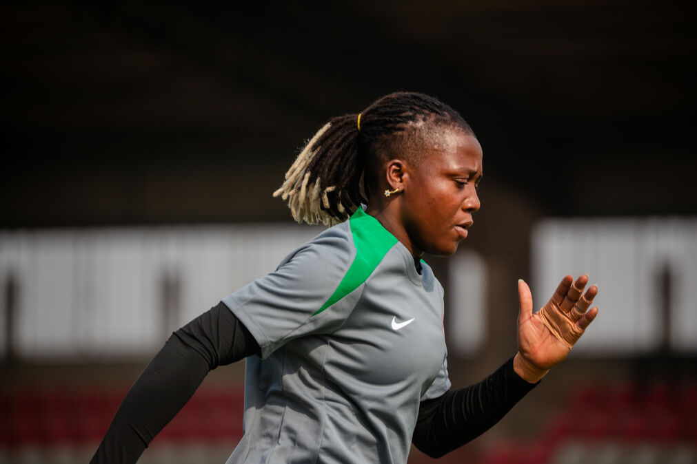 Super Falcons goalkeeper Chiamaka Nnadozie