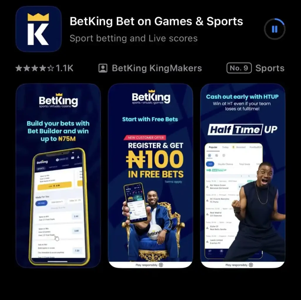 Betking in App Store