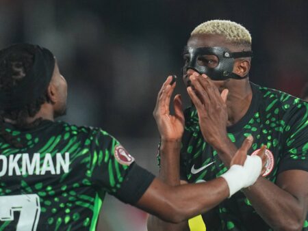 Do Lookman, Osimhen crack Super Eagles’ top five highest goalscorers?