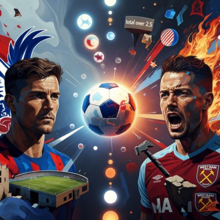Prediction for the match “Crystal Palace” vs “West Ham” on 20.04.2026. The game between two London teams will bring no fewer than three goals.
