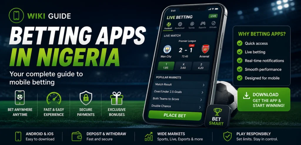 How betting apps work in Nigeria