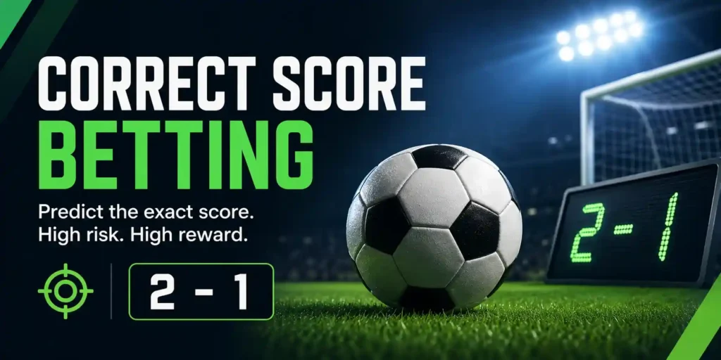 correct score betting page