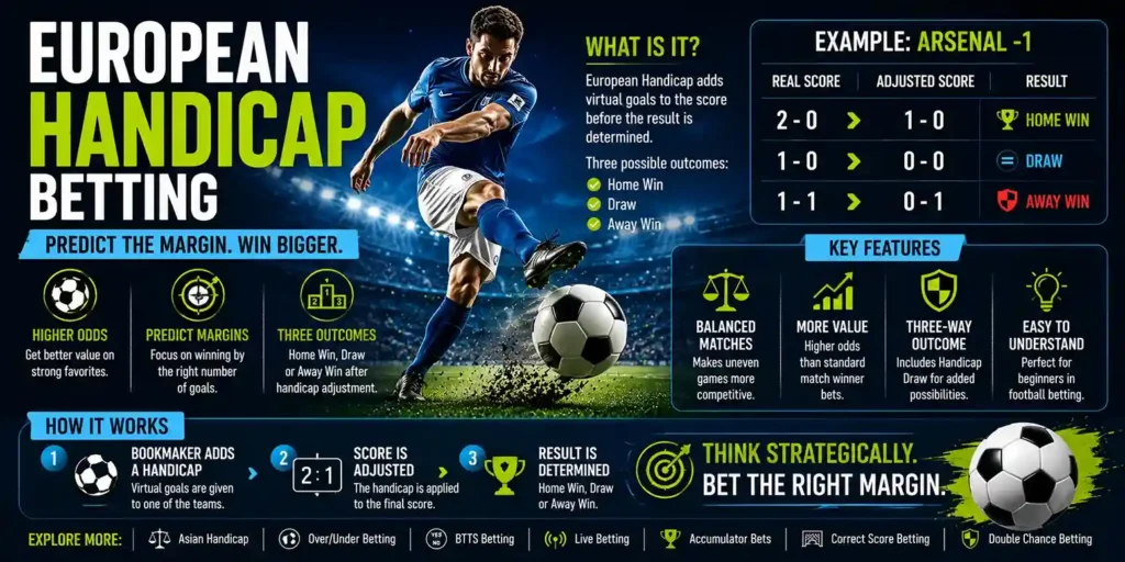 What Is European Handicap Betting in Football?