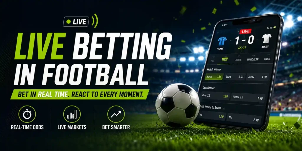 What Is Live Betting in Football?