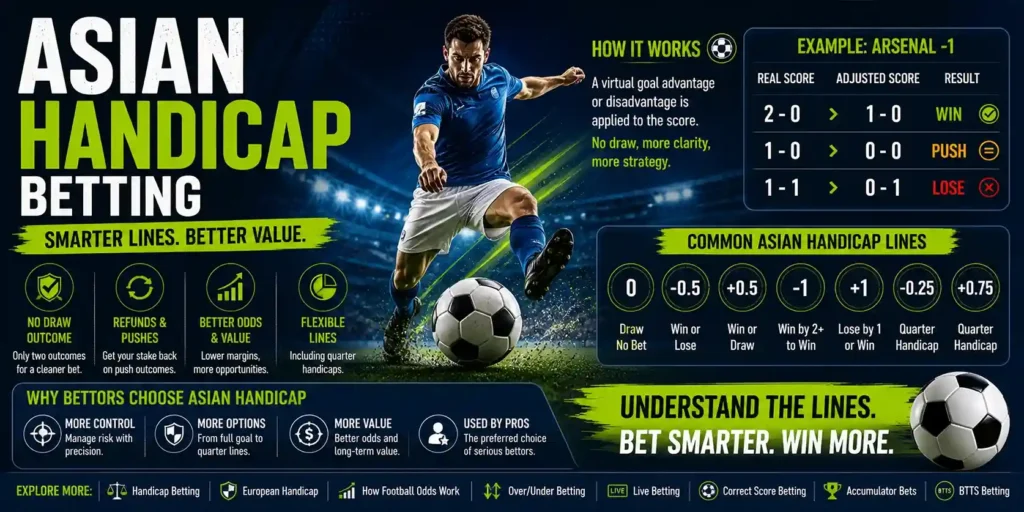 What Is Asian Handicap Betting in Football?